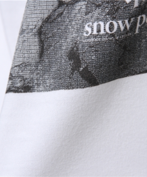 Snow Peak(スノーピーク)の「ロックウォール プリント Tシャツ (ユニセックス)(Tシャツ/カットソー・メンズ・ネイビー/ホワイト/グレー・X-LARGE/MEDIUM/2/1/SMALL/LARGE/XX-LARGE)」の9枚目の写真