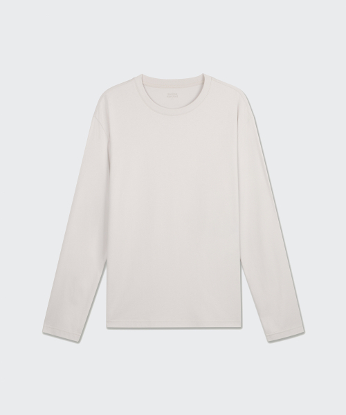 MUSINSA STANDARD（ムシンサスタンダード）の「[リカバリー] 長袖パンツセット [ダスティクリーム]（Tシャツ/カットソー・メンズ・その他・MEDIUM/LARGE/X-LARGE/2XL）」の4枚目の写真