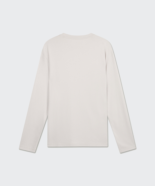 MUSINSA STANDARD（ムシンサスタンダード）の「[リカバリー] 長袖パンツセット [ダスティクリーム]（Tシャツ/カットソー・メンズ・その他・MEDIUM/LARGE/X-LARGE/2XL）」の5枚目の写真