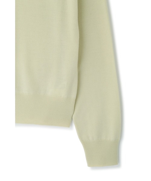 YLEVE(イレーヴ)の「YLEVE / SUPERFINE 120’S BIELLA YARN KN P/O(ニット/セーター・レディース・ベージュ・1)」の5枚目の写真
