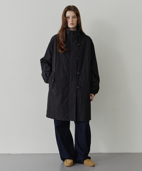 MAKE A TOAST（メイクアトースト）の「FISHTAIL BOMBER JACKET (ブラック) MBFFPD003BK（その他アウター・レディース・ブラック・SMALL/MEDIUM）」の2枚目の写真