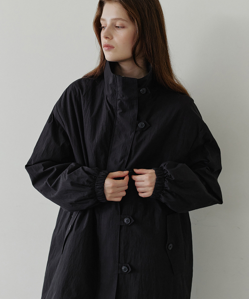 MAKE A TOAST（メイクアトースト）の「FISHTAIL BOMBER JACKET (ブラック) MBFFPD003BK（その他アウター・レディース・ブラック・SMALL/MEDIUM）」の4枚目の写真
