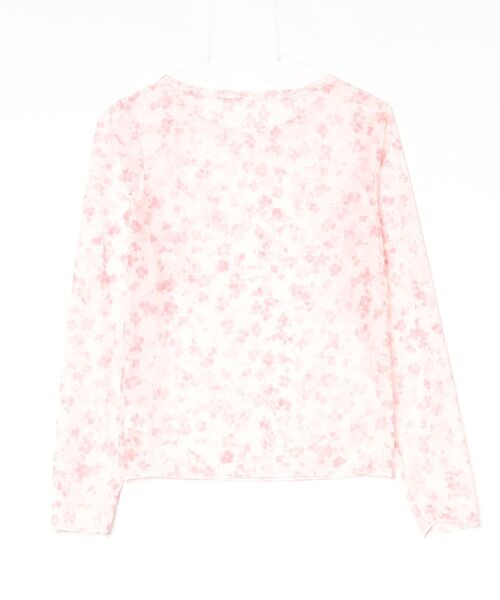 mul.(ムル)の「【TUNE】花柄ピンクトップス(Tシャツ/カットソー・レディース・ピンク・FREE)」の4枚目の写真
