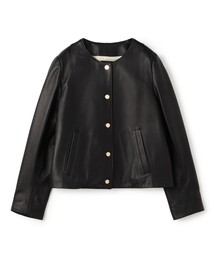 CINQUANTA Collarless レザージャケット
