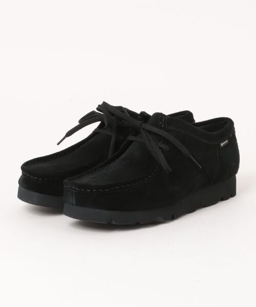 Clarks(クラークス)の「Clarks/クラークス/Wallabee GTX(モカシン/デッキシューズ・メンズ・ブラック・9.5/9)」の1枚目の写真