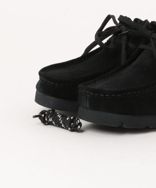 Clarks(クラークス)の「Clarks/クラークス/Wallabee GTX(モカシン/デッキシューズ・メンズ・ブラック・9.5/9)」の4枚目の写真
