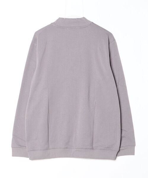 SILVER BULLET（シルバーバレット）の「『URBAN SQUARE/アーバンスクエア』CVCスムース裏起毛モックネックTシャツ（Tシャツ/カットソー・メンズ・チャコール/グレー系1/オフホワイト/ブラック・L/M/LL）」の11枚目の写真
