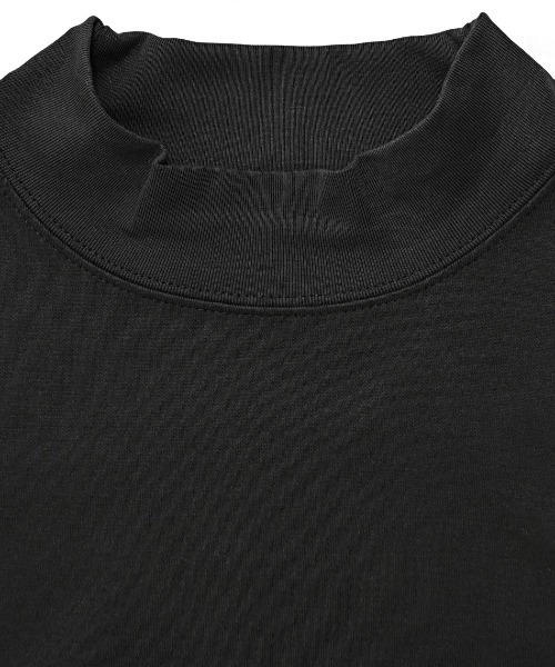 SILVER BULLET（シルバーバレット）の「『URBAN SQUARE/アーバンスクエア』CVCスムース裏起毛モックネックTシャツ（Tシャツ/カットソー・メンズ・チャコール/グレー系1/オフホワイト/ブラック・L/M/LL）」の17枚目の写真