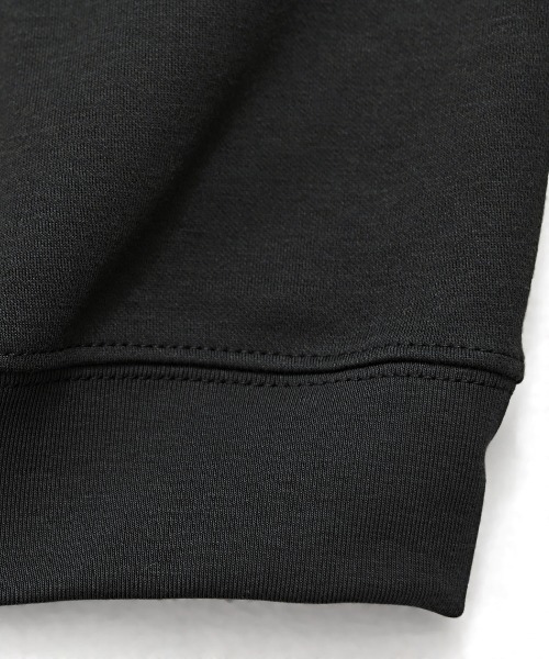 SILVER BULLET（シルバーバレット）の「『URBAN SQUARE/アーバンスクエア』CVCスムース裏起毛モックネックTシャツ（Tシャツ/カットソー・メンズ・チャコール/グレー系1/オフホワイト/ブラック・L/M/LL）」の20枚目の写真