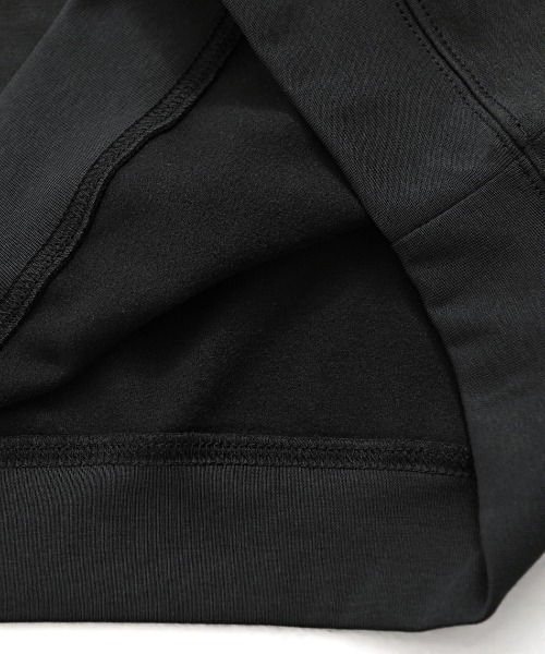 SILVER BULLET（シルバーバレット）の「『URBAN SQUARE/アーバンスクエア』CVCスムース裏起毛モックネックTシャツ（Tシャツ/カットソー・メンズ・チャコール/グレー系1/オフホワイト/ブラック・L/M/LL）」の21枚目の写真