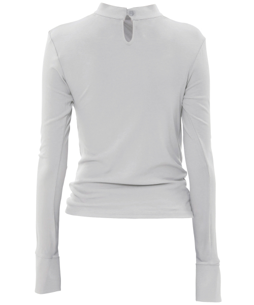 FLAREUP（フレアアップ）の「ドレープドモックネック長袖 (FL-182_Cloud White)（Tシャツ/カットソー・レディース・ホワイト・OS）」の9枚目の写真