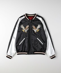 Right-on（ライトオン）の「リバーシブルスカジャン（ブルゾン・メンズ）」