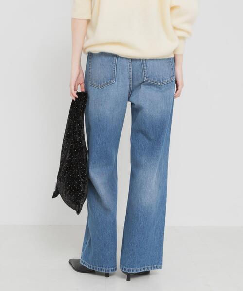 URBAN RESEARCH(アーバンリサーチ)の「ワイドストレートデニムパンツ(デニムパンツ・レディース・ブラック/ライトブルー・38/36/40)」の10枚目の写真