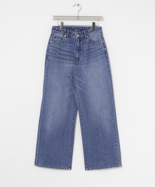URBAN RESEARCH(アーバンリサーチ)の「ワイドストレートデニムパンツ(デニムパンツ・レディース・ブラック/ライトブルー・38/36/40)」の13枚目の写真