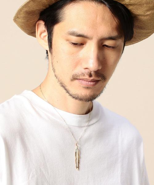 BEAUTY&YOUTH UNITED ARROWS（ビューティーアンドユースユナイテッドアローズ）の「【別注】 ＜Jereme Delgarito＞ FEATHER PD GD/ペンダント◆（ネックレス・メンズ・ゴールド・ONE）」の6枚目の写真