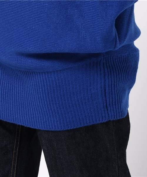 Pierrot（ピエロ）の「ビッグシルエット 7ゲージ ドルマンニット（ニット/セーター・レディース・チャコール/グリーン系その他/マスタード/オフホワイト/ブルー/ブラック・M）」の12枚目の写真