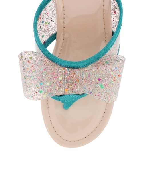 merry jenny（メリージェニー）の「リボンビーチサンダル（サンダル・レディース・ブラック/ミント/ベビーピンク/ピンク・LARGE/MEDIUM）」の7枚目の写真