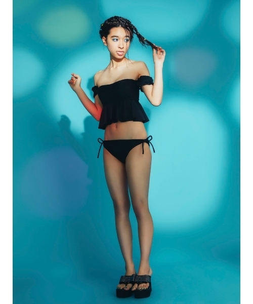 merry jenny（メリージェニー）の「リボンビーチサンダル（サンダル・レディース・ブラック/ミント/ベビーピンク/ピンク・LARGE/MEDIUM）」の14枚目の写真