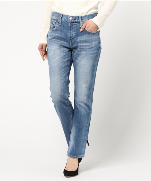 RED CARD TOKYO（レッドカード）の「RED CARD / LIBERTY Kita Mid used（デニムパンツ・レディース・ブルー・X-SMALL/SMALL/XX-SMALL/MEDIUM）」の13枚目の写真