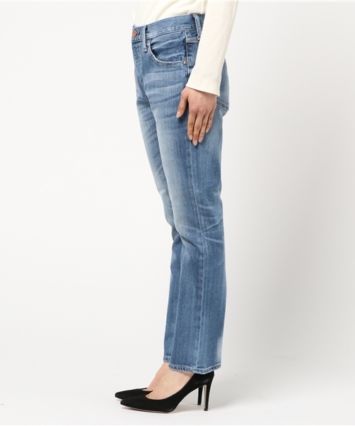 RED CARD TOKYO（レッドカード）の「RED CARD / LIBERTY Kita Mid used（デニムパンツ・レディース・ブルー・X-SMALL/SMALL/XX-SMALL/MEDIUM）」の3枚目の写真