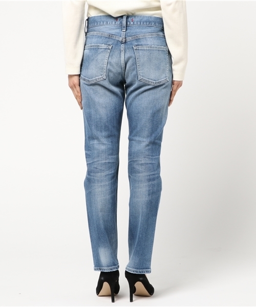 RED CARD TOKYO（レッドカード）の「RED CARD / LIBERTY Kita Mid used（デニムパンツ・レディース・ブルー・X-SMALL/SMALL/XX-SMALL/MEDIUM）」の4枚目の写真
