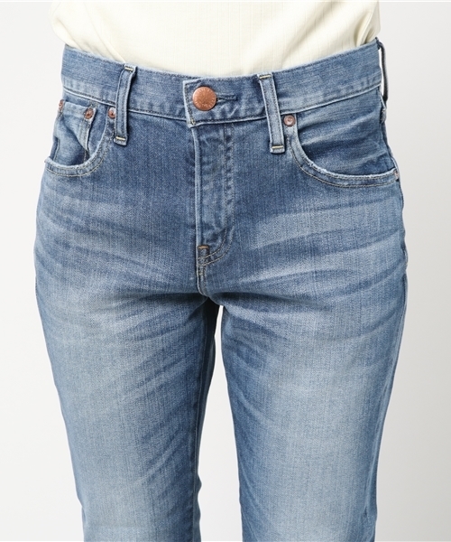 RED CARD TOKYO（レッドカード）の「RED CARD / LIBERTY Kita Mid used（デニムパンツ・レディース・ブルー・X-SMALL/SMALL/XX-SMALL/MEDIUM）」の5枚目の写真