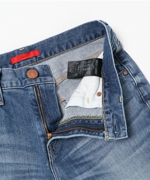RED CARD TOKYO（レッドカード）の「RED CARD / LIBERTY Kita Mid used（デニムパンツ・レディース・ブルー・X-SMALL/SMALL/XX-SMALL/MEDIUM）」の9枚目の写真