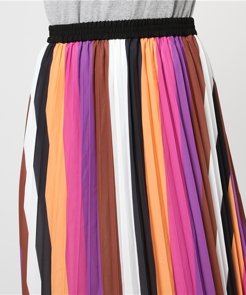 RODEO CROWNS WIDE BOWL（ロデオクラウンズワイドボウル）の「マルチカラー プリーツ スカート（スカート・レディース・マルチ/その他2・FREE）」の6枚目の写真