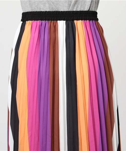 RODEO CROWNS WIDE BOWL（ロデオクラウンズワイドボウル）の「マルチカラー プリーツ スカート（スカート・レディース・マルチ/その他2・FREE）」の7枚目の写真
