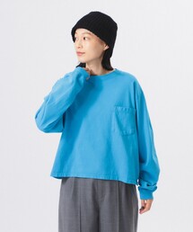 【別注】Goodwear × BEAMS BOY / カスタム ビッグ ロングスリーブ Tシャツ