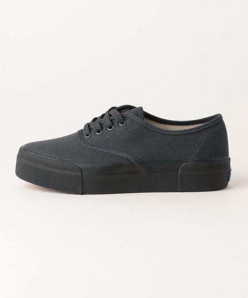 Keds（ケッズ）の「Keds（ケッズ） LACE UP ◆（スニーカー・レディース・ブラック/ダークグレー・22cm/22.5cm/25cm/23.5cm/24.5cm/23cm/24cm）」の2枚目の写真