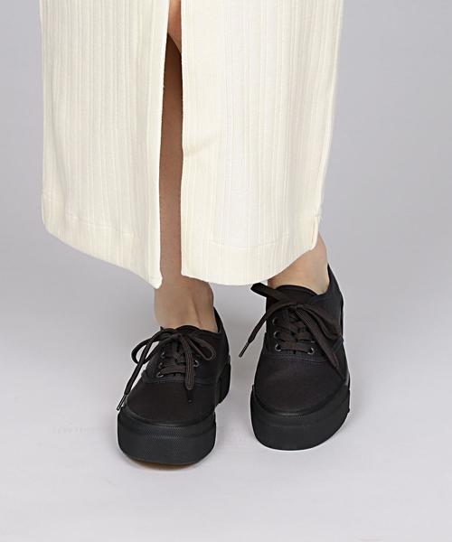 Keds（ケッズ）の「Keds（ケッズ） LACE UP ◆（スニーカー・レディース・ブラック/ダークグレー・22cm/22.5cm/25cm/23.5cm/24.5cm/23cm/24cm）」の9枚目の写真