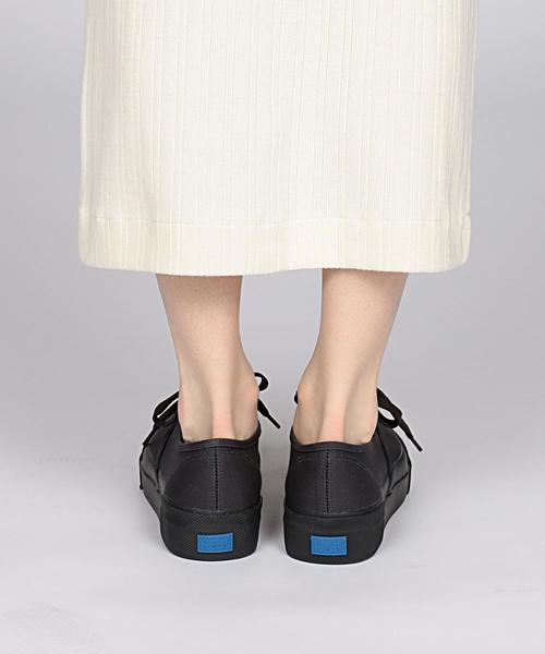 Keds（ケッズ）の「Keds（ケッズ） LACE UP ◆（スニーカー・レディース・ブラック/ダークグレー・22cm/22.5cm/25cm/23.5cm/24.5cm/23cm/24cm）」の12枚目の写真