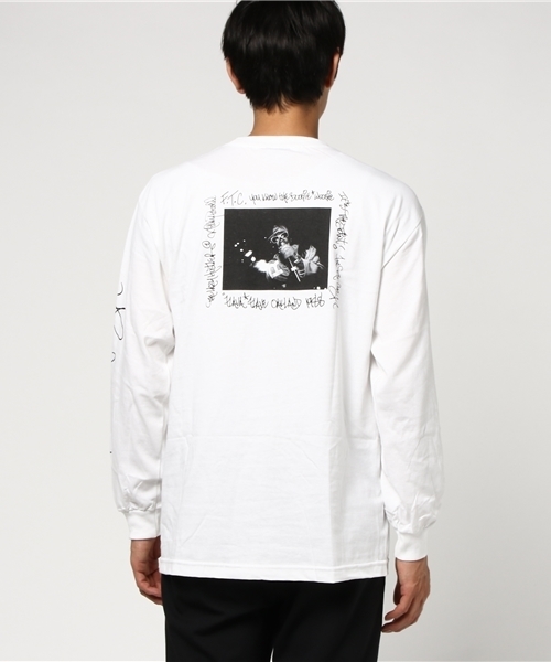 FTC（エフティーシー）の「FLAVOR FLAV  (Photo by Ricky Powell)（Tシャツ/カットソー・メンズ・ホワイト/ピンク/ブラック・LARGE/MEDIUM/SMALL/X-LARGE）」の5枚目の写真