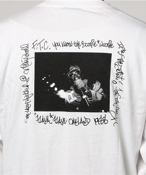 FTC（エフティーシー）の「FLAVOR FLAV  (Photo by Ricky Powell)（Tシャツ/カットソー・メンズ・ホワイト/ピンク/ブラック・LARGE/MEDIUM/SMALL/X-LARGE）」の9枚目の写真