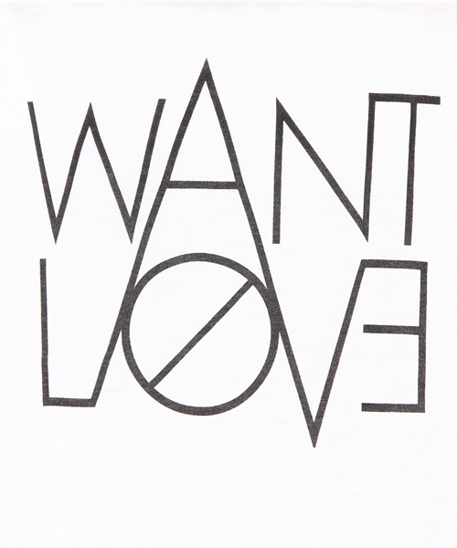 LOVE BOAT（ラブ・ボート）の「WANT Tシャツ（Tシャツ/カットソー・レディース・ホワイト系/ブラック系/ピンク系/ベージュ系・FREE）」の9枚目の写真
