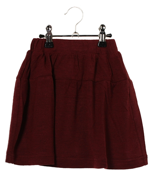 CIAOPANIC TYPY（チャオパニックティピー）の「KID'S ティアードミニスカート（スカート・キッズ・ブラック/ワインレッド/グレー・120/105/85）」の3枚目の写真