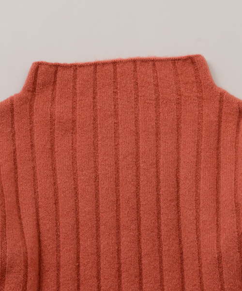 mystic（ミスティック）の「袖編地切り替えプルオーバー（ニット/セーター・レディース・グレー/ピンク/ブラック/アイボリー・FREE）」の12枚目の写真