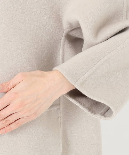 Deuxieme Classe（ドゥーズィエムクラス）の「リバーノーカラーコート◆（その他アウター・レディース・グレー・FREE）」の8枚目の写真