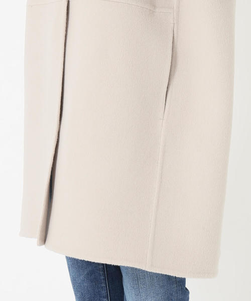 Deuxieme Classe（ドゥーズィエムクラス）の「リバーノーカラーコート◆（その他アウター・レディース・グレー・FREE）」の11枚目の写真