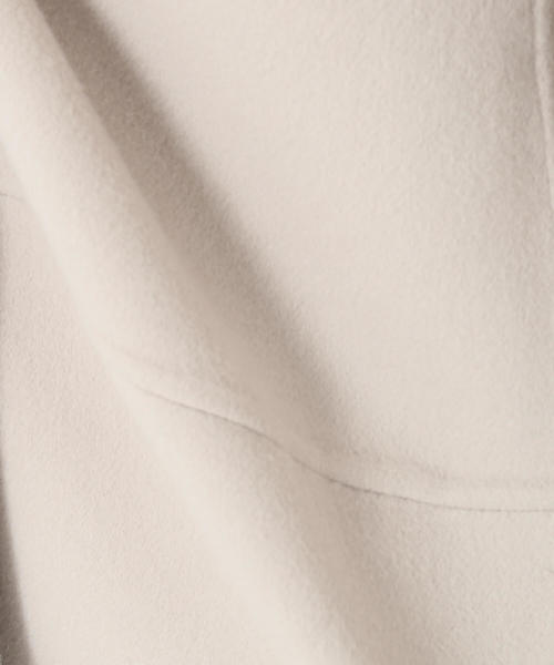 Deuxieme Classe（ドゥーズィエムクラス）の「リバーノーカラーコート◆（その他アウター・レディース・グレー・FREE）」の12枚目の写真