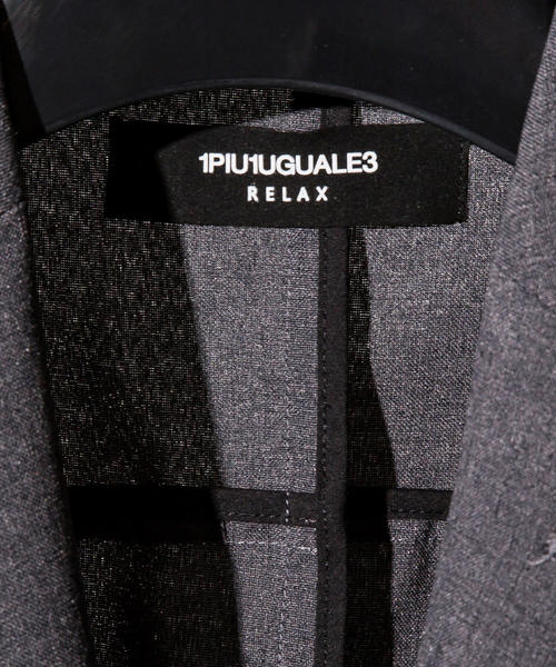 1PIU1UGUALE3 RELAX (ウノピゥウノウグァーレトレ リラックス)の「1PIU1UGUALE3 RELAX(ウノピゥウノウグァーレトレ)ウォッシャブル4WAYストレッチテーラードジャケット(テーラードジャケット・メンズ・ホワイト/ブラック/グレー/ターコイズブルー・LARGE/MEDIUM/SMALL/X-LARGE)」の11枚目の写真