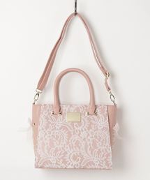 axes femme | サイドレースｕｐレースＢＡＧ(ショルダーバッグ)