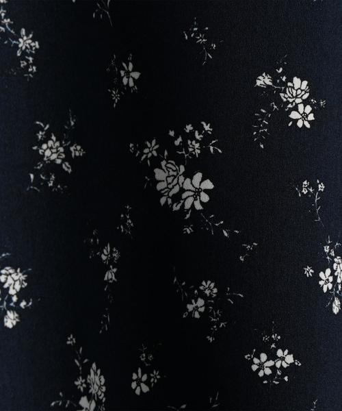 coen（コーエン）の「【セットアップ対応】フラワープリントブラウス(花柄ブラウス)（シャツ/ブラウス・レディース・イエロー/ネイビー・LARGE/MEDIUM）」の8枚目の写真