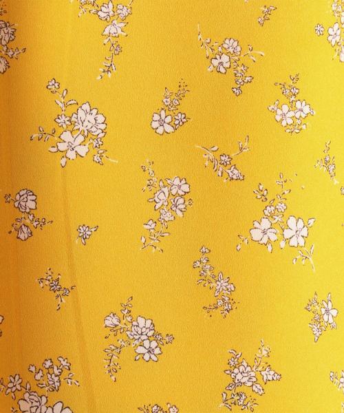 coen（コーエン）の「【セットアップ対応】フラワープリントブラウス(花柄ブラウス)（シャツ/ブラウス・レディース・イエロー/ネイビー・LARGE/MEDIUM）」の15枚目の写真