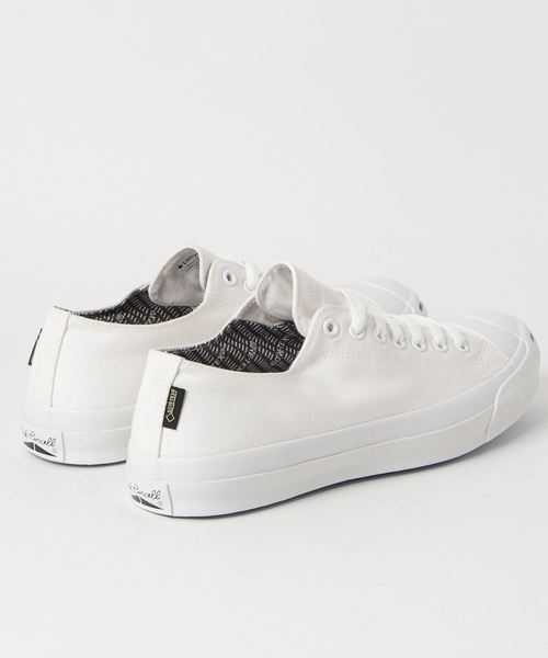 CONVERSE（コンバース）の「CONVERSE(コンバース): JACK PURCELL GORE-TEX（スニーカー・メンズ・ホワイト/ブラック・LARGE/8/9/7.5/8.5）」の3枚目の写真