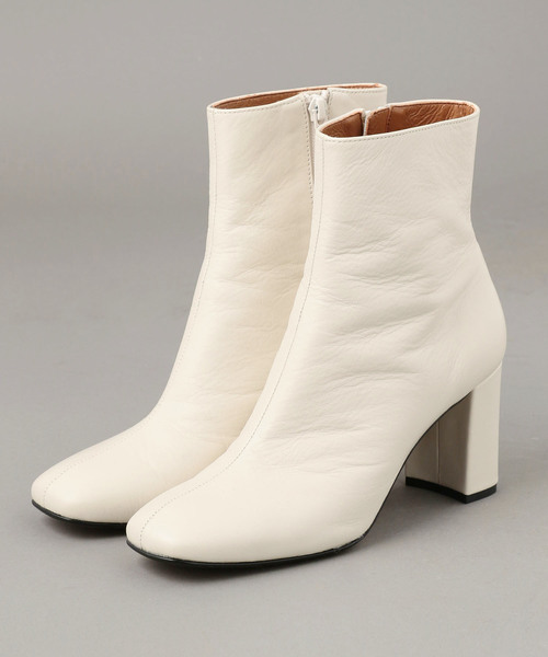 NINE(ナイン)の「クラッシックスクエアブーツ(ブーツ・レディース・ブラック/アイボリー/キャメル・S/M/L)」の2枚目の写真