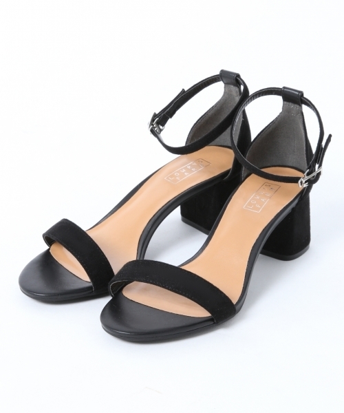 LOWRYS FARM（ローリーズファーム）の「ヒールサンダル　800883（サンダル・レディース・ブラック/シルバー/ブルー/レオパード・MEDIUM/LARGE）」の6枚目の写真