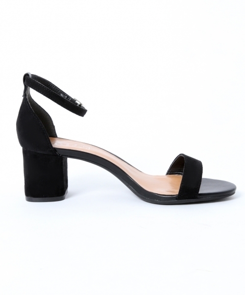 LOWRYS FARM（ローリーズファーム）の「ヒールサンダル　800883（サンダル・レディース・ブラック/シルバー/ブルー/レオパード・MEDIUM/LARGE）」の8枚目の写真