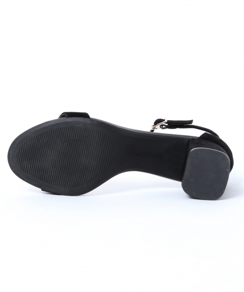 LOWRYS FARM（ローリーズファーム）の「ヒールサンダル　800883（サンダル・レディース・ブラック/シルバー/ブルー/レオパード・MEDIUM/LARGE）」の10枚目の写真